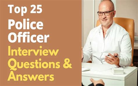 Top 25 Police Officer Interview Questions And Answers In 2025