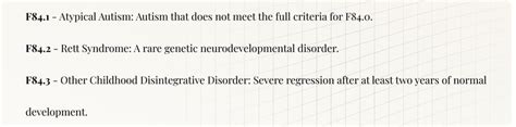 F84 0 Icd 10 Code Guide To Autism Spectrum Disorder