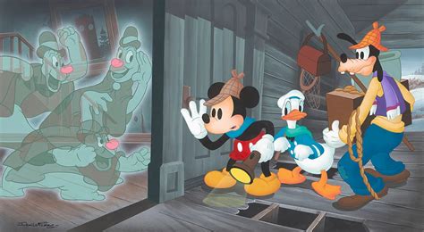 Lonesome Ghosts Disney Limited Edition By Don Ducky Williams Disney Art On Main Street