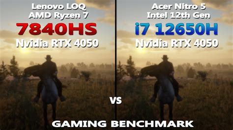 Ryzen Hs Vs Intel I H Gaming Test Lenovo Loq Vs Acer