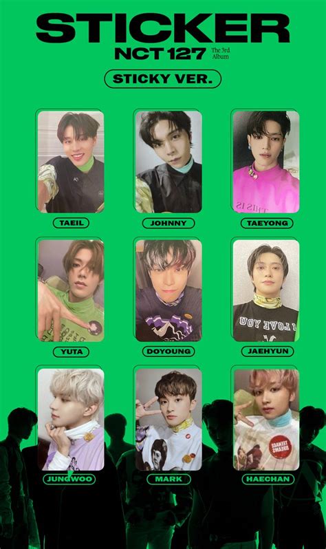 Nct 127 Sticker Albums With Photocard Core Global Org