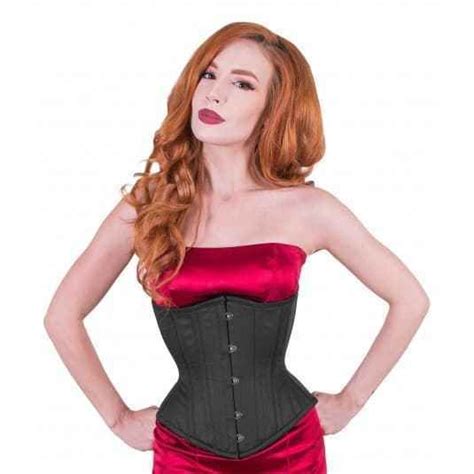 TC Artemis Black Cotton Corset