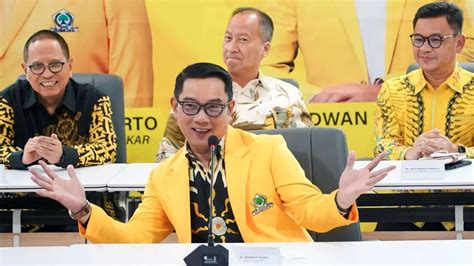 TKN Umumkan TKD Prabowo Gibran Ridwan Kamil Airin Dapat Tugas