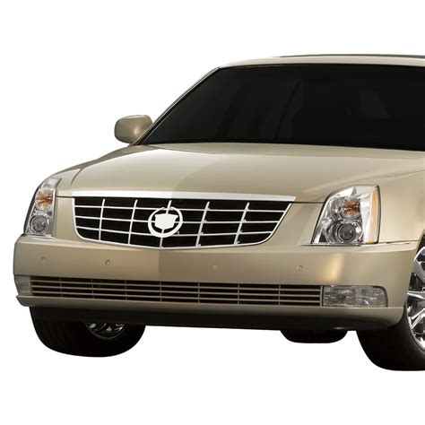 Fit 06 11 Cadillac Dts Front Bumper Grille Face Bar W Badge Slot