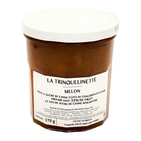 Confiture De Melon La Trinquelinette Cuite Au Chaudron