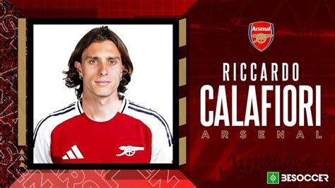 Oficial Calafiori Nuevo Jugador Del Arsenal