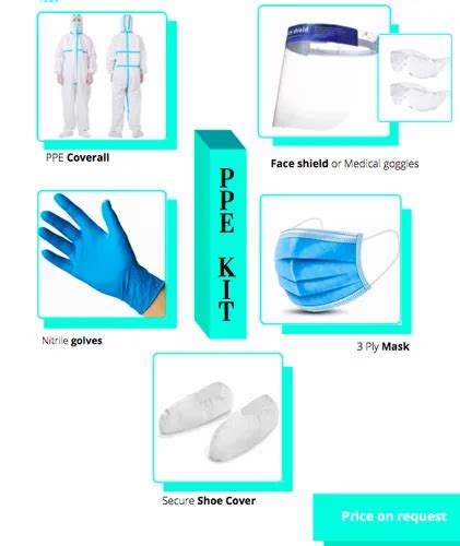 Non Woven Spun Bond Gsm Pp Free Size Ppe Kit At Rs In New Delhi