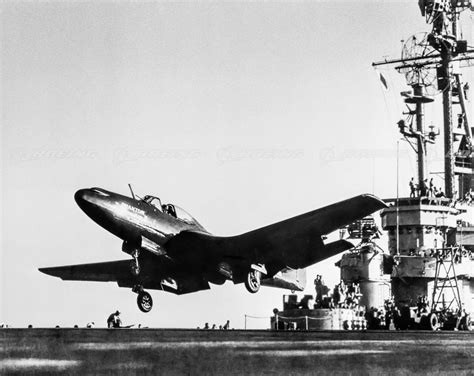 Boeing Images Mcdonnell Fh 1 Phantom First Jet Propelled Carrier Takeoff