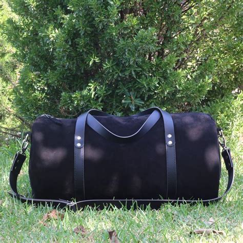 Weekender and duffel leather bag - theBugsoftheBags