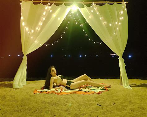 Tung ảnh bikini nóng bỏng Hoa hậu Diễm Hương phản ứng cực tỉnh khi bị ngã giá đi khách