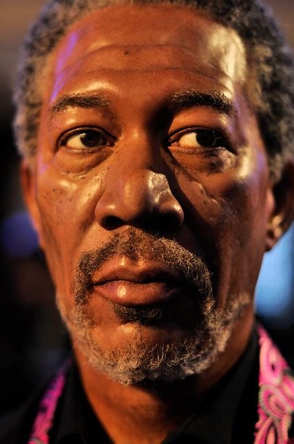 Morgan Freeman Possibly The Most True To Life Waxwork In T Flickr