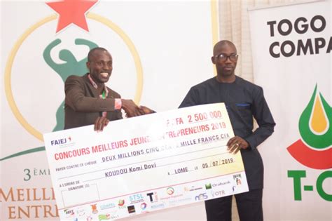 Togo Lancement Du Concours Du Meilleur Jeune Entrepreneur 2022