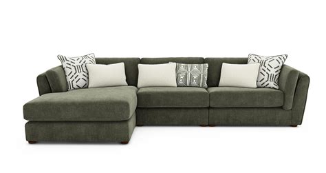 Ada Left Hand Facing Large Chaise Sofa DFS