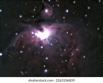 Orion Nebula Located Orions Belt Stock Illustration 2263106839 ...