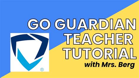 Go Guardian Teacher Tutorial A Beginners Guide Youtube