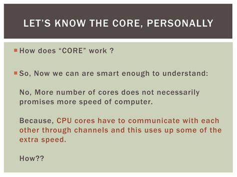 Difference Between Single Core Dual Core And Quad Core Processors Ppt