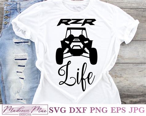 Rzr Life Off Roading Svg T Shirt Design For Cricut Silhouette Etsy Canada