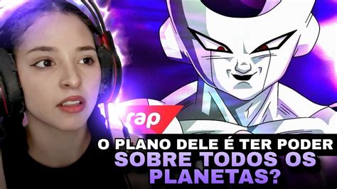 REAGINDO Ao Rap Do Freeza Player Tauz RAP REACT YouTube