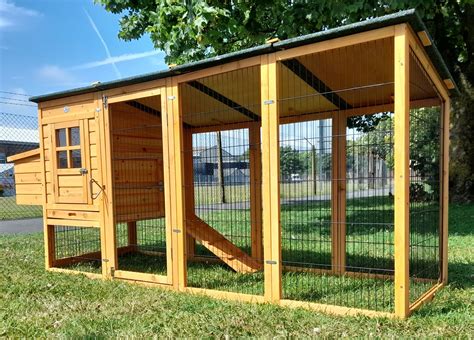 Xxl The Cottage With Large Run Chicken Coop Coops Hutches Uk