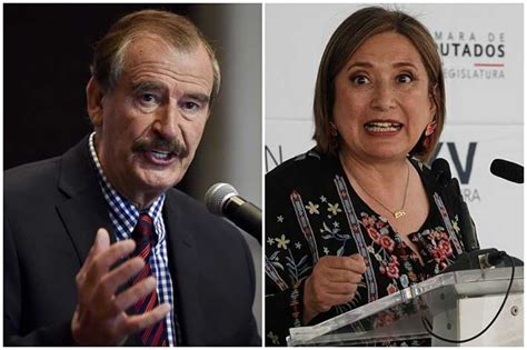 Xóchitl Gálvez Advierte A Vicente Fox Que Ella No Regresará Las Pensiones A Expresidentes