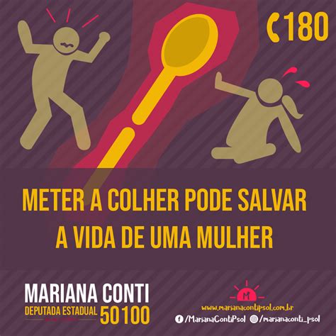 Em Briga De Marido E Mulher A Gente Mete A Colher Sim Mariana Conti