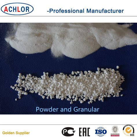 Swimming Pool Disinfection Powder Granular Multi Function G