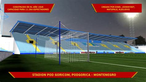 Wsp6 Stadion Pod Goricom Podgorica Montenegro Youtube