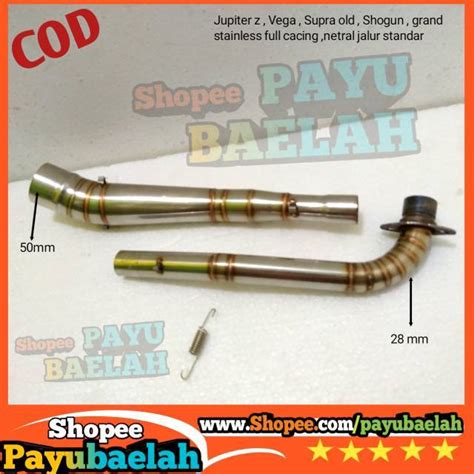 Jual Pipa Leher Knalpot Jupiter Z Supra Vega Smash Grand Shogun R