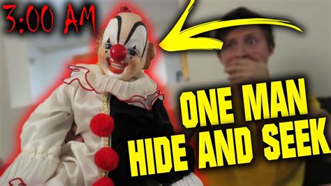 It Moves Possessed Clown Doll One Man Hide And Seek At 3 Am Challenge