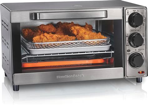 Hamilton Beach 31105D Horno Eléctrico de Convección y Rosticero Negro