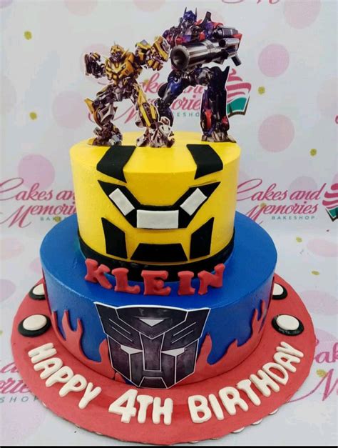 Transformers Cake - 2203 – Cakes and Memories Bakeshop