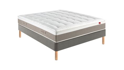 Ensemble Ep Da Matelas Elixir Sommier Tapissier Lattes Recouvertes