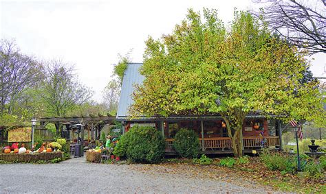 Farmhouse Cafe And Tea Room In Nineveh Indiana Photograph By Rick