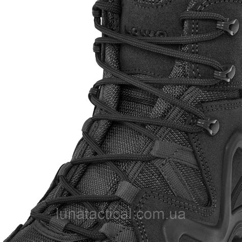 Ботинки Lowa Zephyr GTX MID TF Black,тактические армейские мужские ...