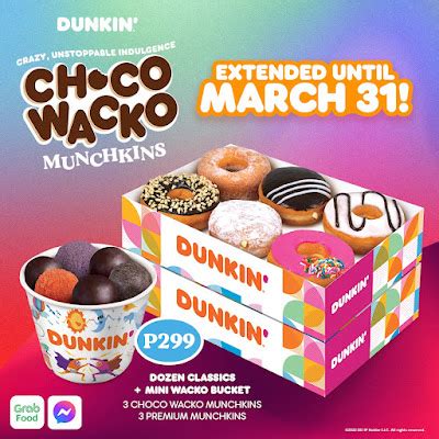 Manila Shopper Dunkin Choco Wacko Promo