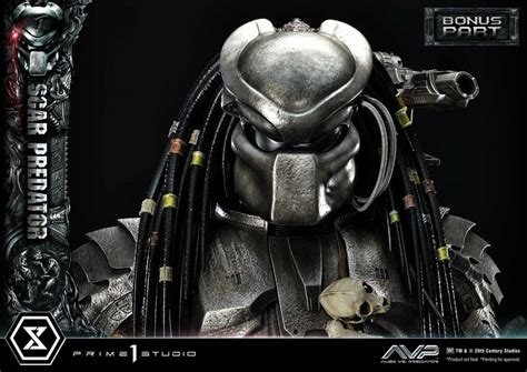 The Alien Vs Predator Estatua Museum Masterline Series 1 3 Scar