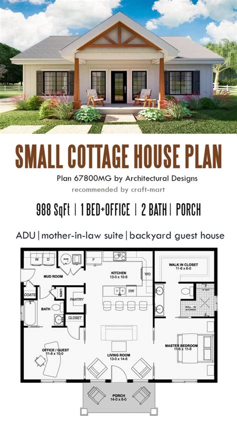 11 Small Cottage House Plans: Charming and Budget-Friendly - Craft-Mart