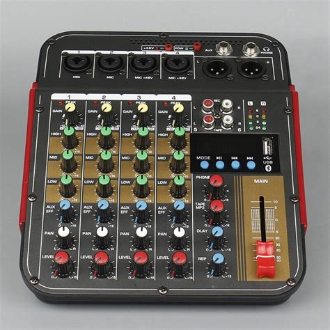 Console De Mixage Audio Num Rique Tm Canaux Grandado