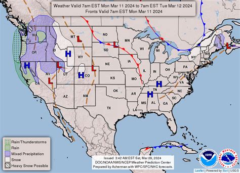 National Forecast Charts Wills Weather Wiki