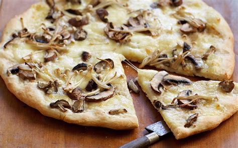 Mushroom And Cheese Pizza Recipe Food To Love