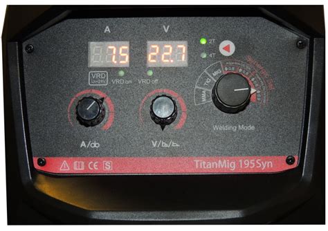 MIG welder 225 Amp Synergic PFC MIG Powerful and Portable