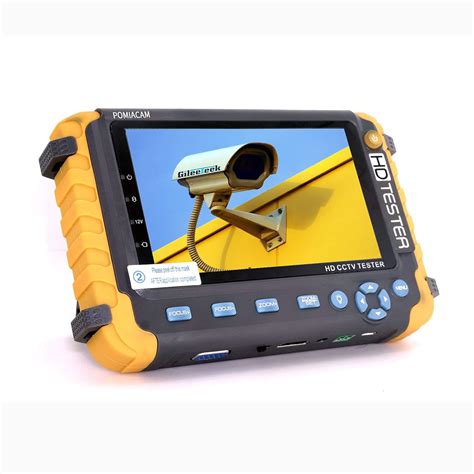 CCTV Tester Security Camera Tester IV8W 5 Inch TFT LCD 4-in-1 8MP AHD ...