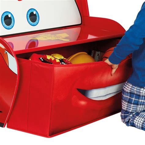 Cars Lightning McQueen Toddler Storage Bed