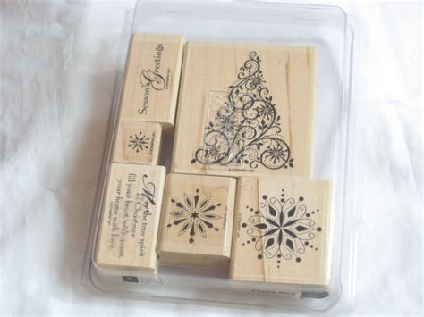 Stampin Up Snow Swirled Stamp Set Christmas By Mimmiescraftcloset