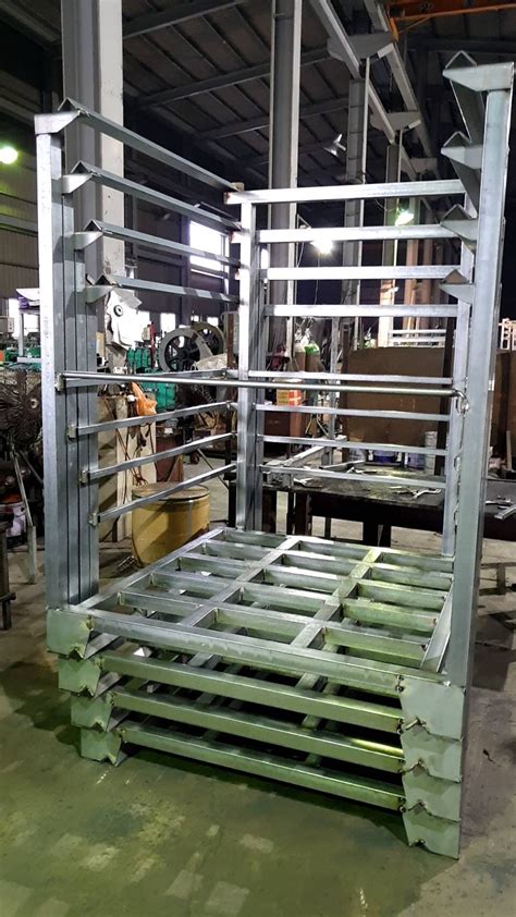 Stacking Racks YONG JING STEEL CO LTD Galvanized Steel PalletCustom