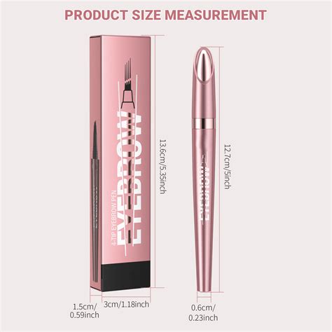 Donggwts Eyebrow Pencil With 4 Tip Microblade For Natural Eyebrow