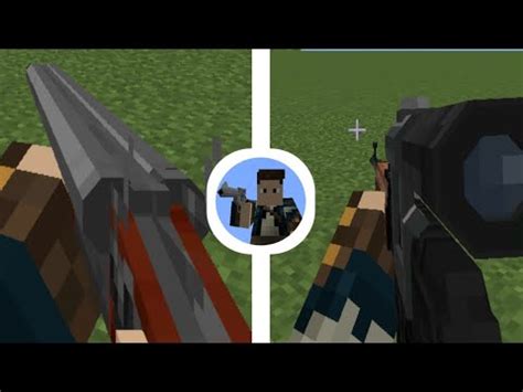 Essa é a melhor addons de armas para Minecraft PE YouTube