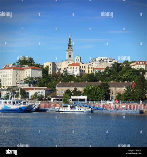 Belgrade, Serbia - capital city view with Sava river Stock Photo - Alamy