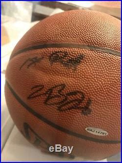 LeBron James Signed Auto Autograph 2003 Rookie Basketball Inscribed UDA ...