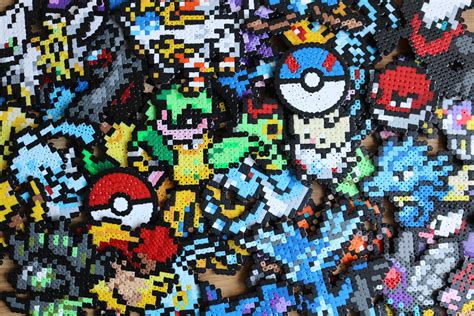 Pokemon Choose Your Pokemon Perler Beads Hama Beads - Etsy